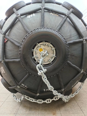 00,5-4,5m diameter Yokohama Marine Fender met lage reactie kracht en 2 jaar garantie