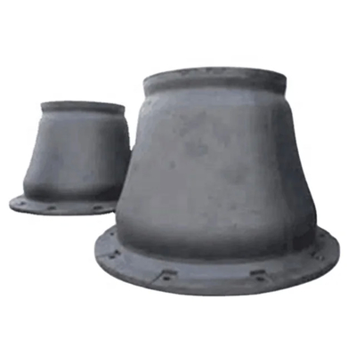 ISO9001 Gepersonaliseerd logo Zwarte kegel rubber fender voor superieure slagweerstand