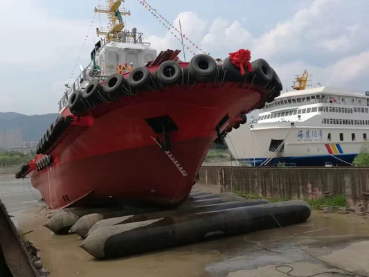 4-9 laag natuurrubber marine airbags voor aangepaste druktoepassingen