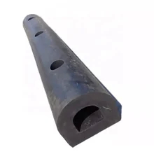 Premium D-rubber fenders met gespannen installatie