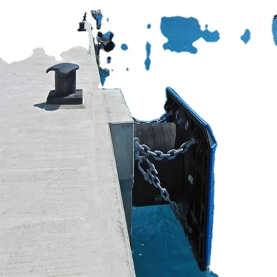 Fenders van celrubber met een dichtheid van 1,2-1,5 G/cm3 en een installatiemethode van bouten/lassen