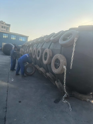 2 jaar garantie Yokohama Marine Fender met 50 kPa aanvankelijke druk