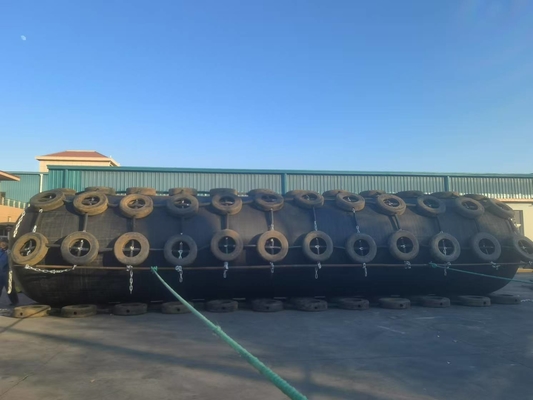 2 jaar garantie Yokohama Marine Fender met 50 kPa aanvankelijke druk