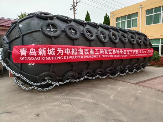 2 jaar garantie Yokohama Marine Fender met 50 kPa aanvankelijke druk