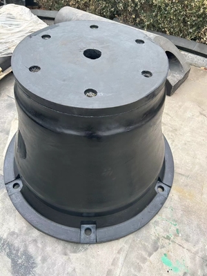 Tekeningformaat Stap kegel rubber fenders voor industriële mooring schokdemper hoge E/R.H waarde