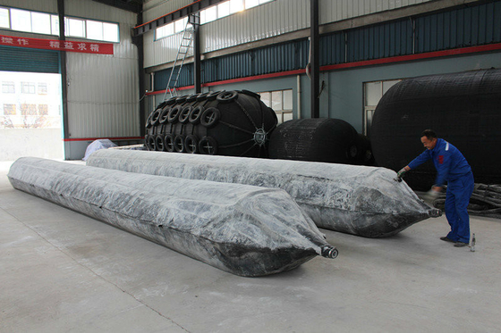 Airbags van hoge druk van maritiem rubber met een levensduur van 6-8 jaar