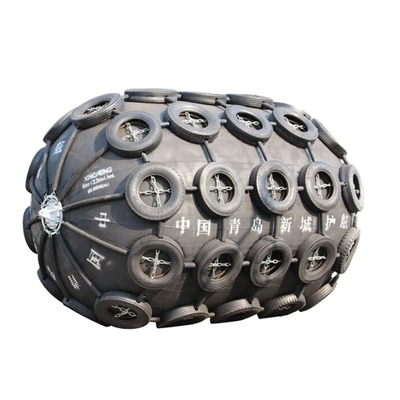 00,5-4,5m Diameter Yokohama Marine Fender in zwart voor aangepaste maritieme vereisten
