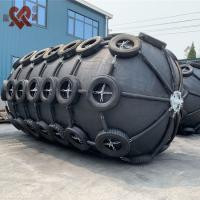 00,5-4,5m Diameter Yokohama Marine Fender in zwart voor aangepaste maritieme vereisten