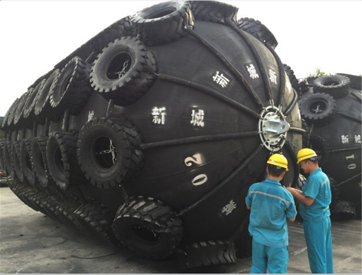 Rubber Yokohama Pneumatische schutters voor scheepsbescherming