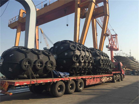 Rubber Yokohama Pneumatische schutters voor scheepsbescherming