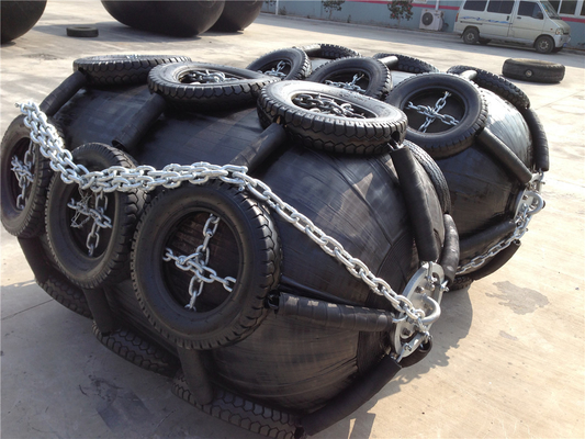 Hot Galvanizing Yokohama Marine Fender voor langdurige bescherming van marine onderdelen