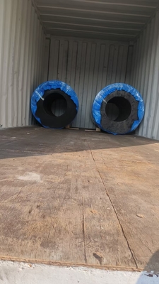 Hoogenergie-absorptie cilindrische rubberfenders met gespannen installatie Hardheid 60-85HA