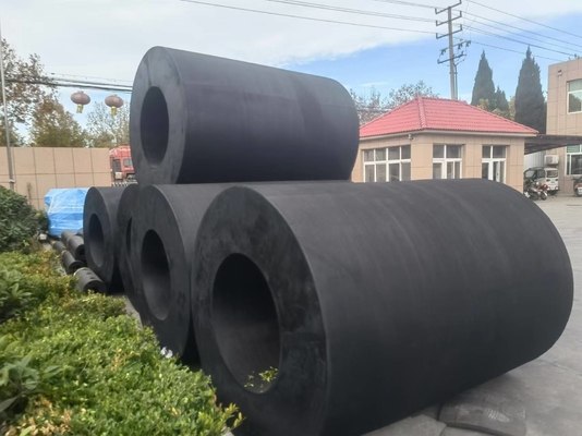 60-85HA hardheid cilindrische rubberen schutters voor inslagenergie-absorptie