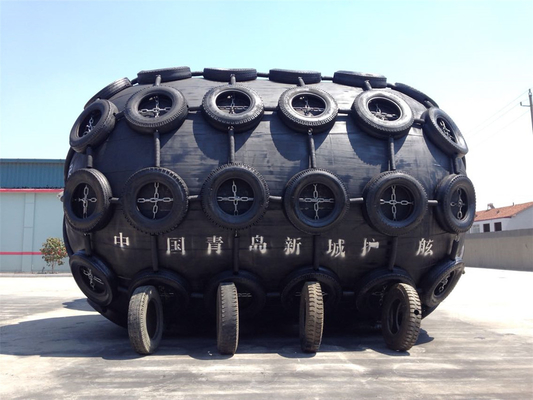 Hoge Druk Pneumatische Marine Fenders Natuurlijk Rubber Zwart