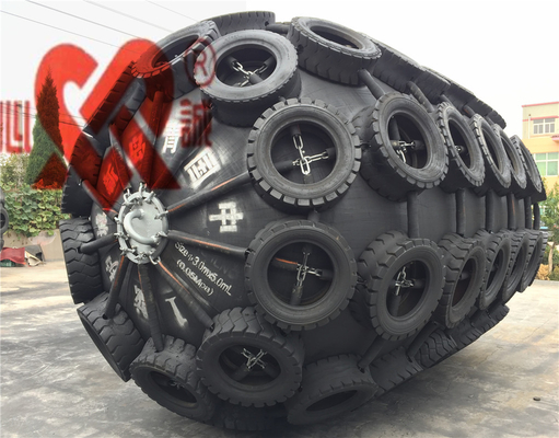Pneumatische marine fenders 3.3x6.5m Yokohama Type Natuurrubber