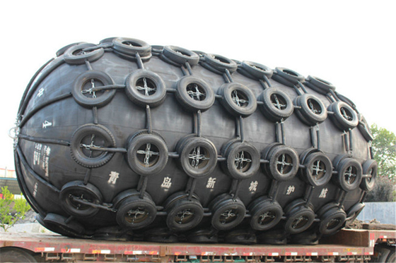 Pneumatische marine fenders 3.3x6.5m Yokohama Type Natuurrubber