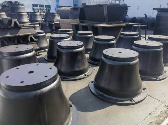 CCS-gecertificeerde kegelrubberfender SGS-goedgekeurde duurzame maritieme havenbeschermingsapparatuur voor scheepsverbindingen en -verbindingen