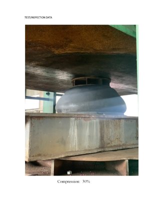 SGS-goedgekeurde conische rubberen fenders met een hardheid van 60-70 Shore A en weerbestendigheid, ideaal voor maritieme aanlegsystemen