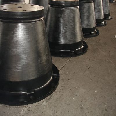 Tekeningformaat Stap kegel rubber fenders voor industriële mooring schokdemper hoge E/R.H waarde