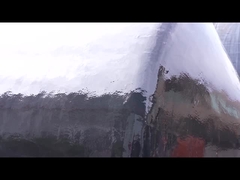 close-up van schuim gevulde beugel